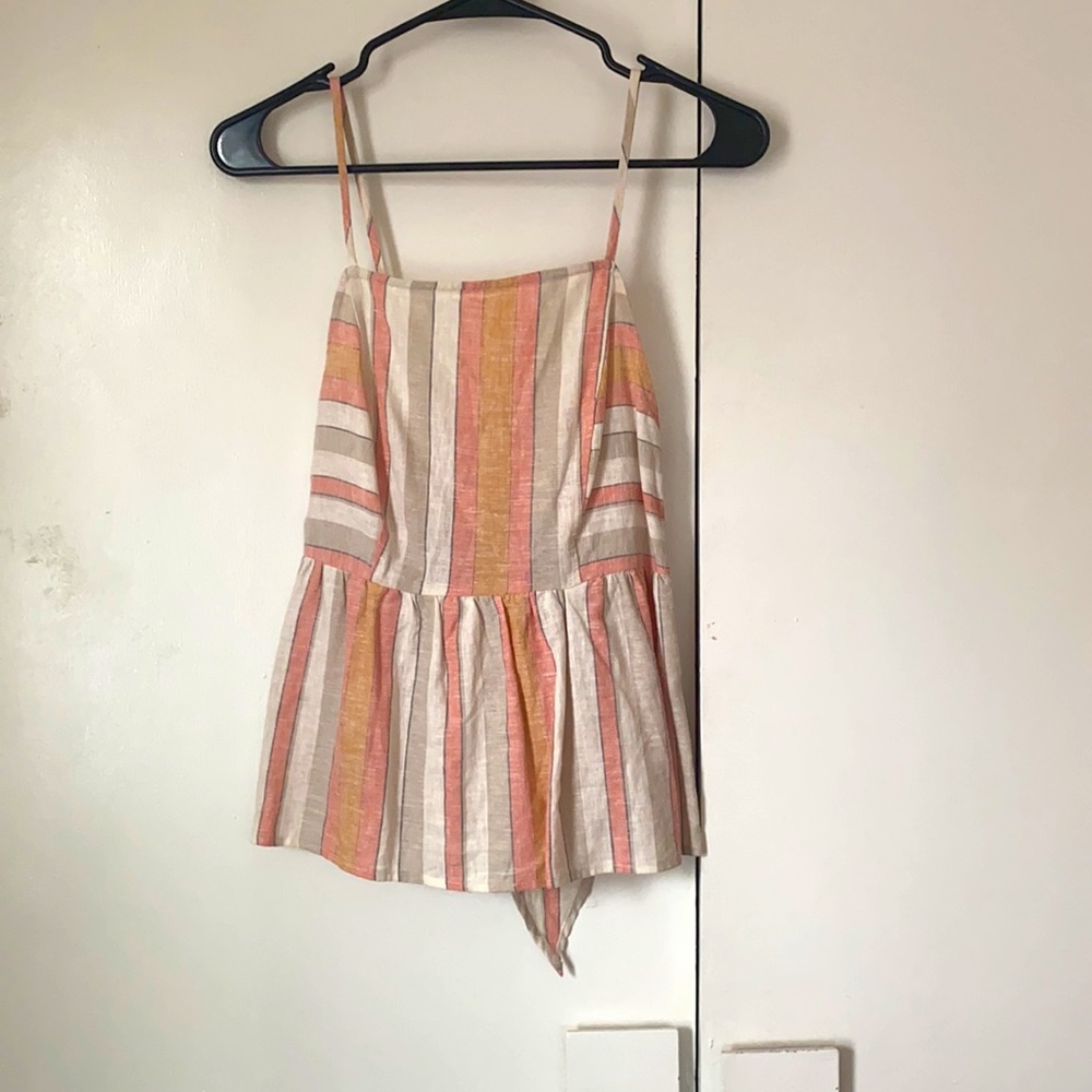 New Look Summer Tie Back Tank